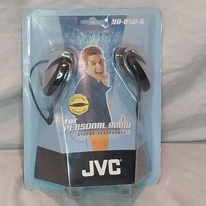 JVC Over Ear HA-B5-S Personal Audio Stereo Headphones New Music Workout Sound